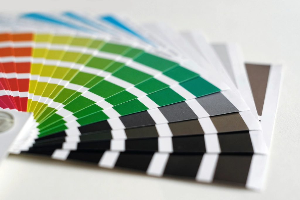 Nuancier de couleurs pour la création d'identité de marque